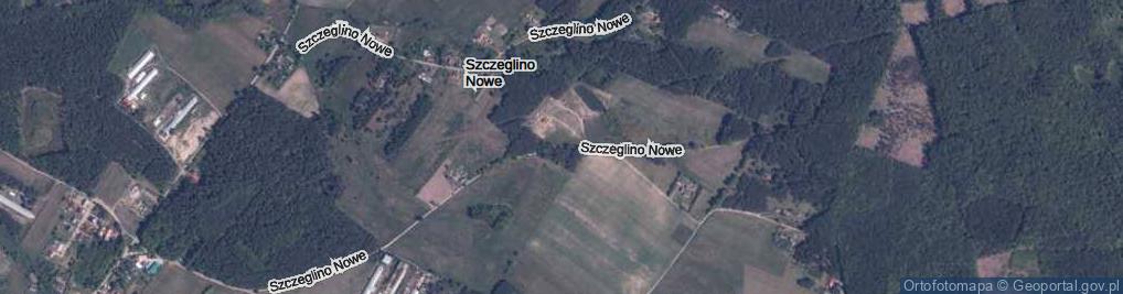 Zdjęcie satelitarne Szczeglino Nowe ul.